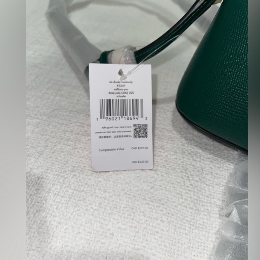 Kate Spade Schuyler Dome crossbody dark green - Picture 12 of 13